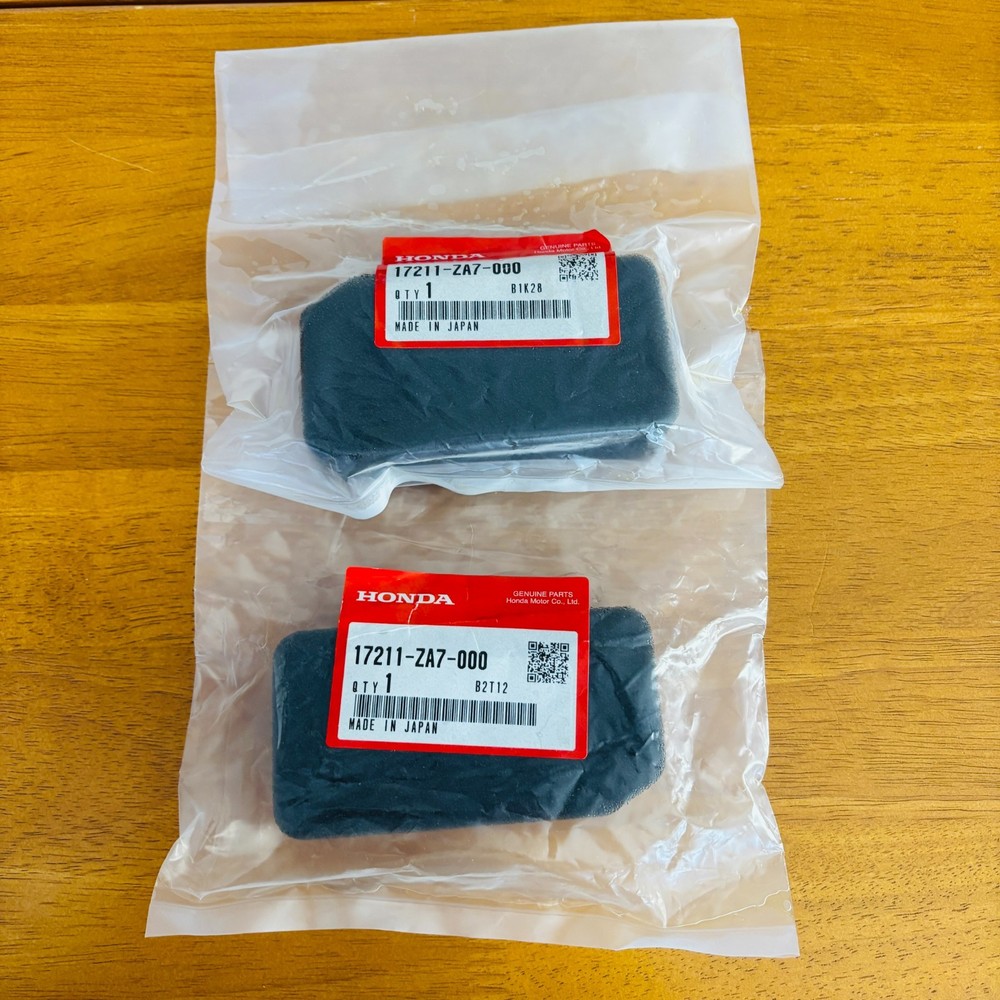 Genuine Original Honda Filter Part 17211-ZA7-000 Japan Lot of 2 New B2T12
