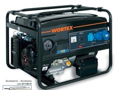 GENERATORE DI CORRENTE BENZINA gruppo elettrogeno 4T 389cc 5,5Kw 13HP WORTEX 650