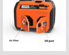 Petrol Generator 220V Small Mini Household Mute Outdoor Rechargeable Portable