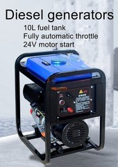 24V Diesel Generator Parking Air Conditioning Diesel Generator 24V DC Generator