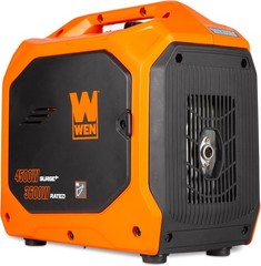 WEN 4,500-Watt Super Quiet Portable RV Ready Gas Inverter Generator, Lightweight