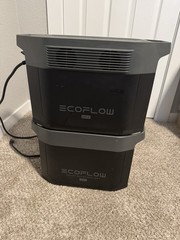 EcoFlow DELTA Max 4032Wh Solar Generator + Extra Battery USED Boise ID