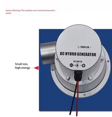 Small Outdoor and Home-Use Water Turbine Hydroelectric Generator