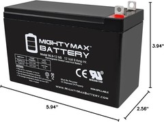 Reliable 12V 9AH Battery Replacement for Portable Generators#