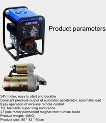 24V Diesel Generator Parking Air Conditioning Diesel Generator 24V DC Generator
