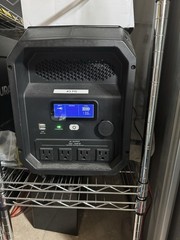 Duracell PowerSource 660 Quiet Portable Battery Powered Generator – NO BATTERY