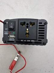 Inverter Car Boat Camper Modified Sine Wave Output 300W 12V-220VAC+USB