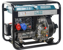 K&S Emergency Generator 230V 400V Diesel Power 6.5kW Ats