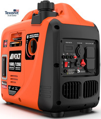 1600W Super Quiet Inverter Generator, Ultra Lightweight Gas Powered Portable Gen