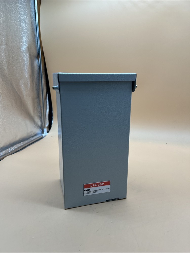 SURAIELEC 30 Amp Generator Power Inlet Box, NEMA L14-30P L14-30P, Gray
