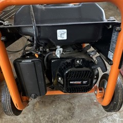 Generac GP3300 Portable Generator 3300W Gasoline Black Orange