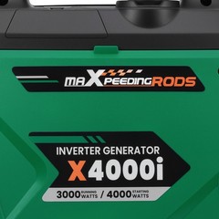 Gas Powered Silent Inverter Generator Portable 4000W Ultralight Parallel Ready