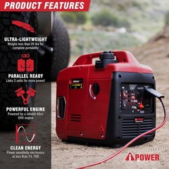 A-iPower GXS1700i 1700 Watt Inverter Generator