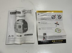 Champion 200960 2000W Champion INVERTER GENERATOR 120V 5V 2.1A