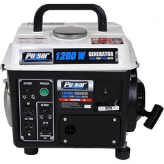 Portable Gas Generator 1200W Peak Lightweight Durable Camping Outdoor Use