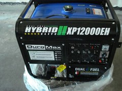 DuroMax XP12000EH 12,000 Watt Portable Dual Fuel Gas Propane Generator