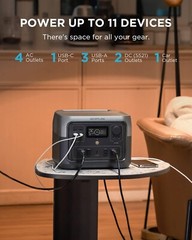 EcoFlow RIVER 2 Max Power Station 512Wh LFP Generator Certified Refurbished