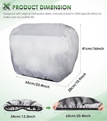 Waterproof Generator Cover For Honda EU3000is and Predator 3500