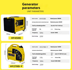 4-kilowatt Silent Gasoline Generator 4000W Intelligent Single-phase 220V