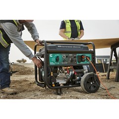 Cummins Portable Dual Fuel Generator, 9500 Surge Watts, 7500 Rated Watts,