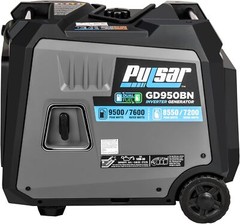 Pulsar 9500W Dual Fuel Portable Inverter Generator for Residential and Camping