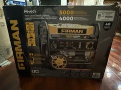 Firman Performance 6700-Watt Portable Generator, 8 Gallon, Multi Features