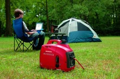 CALIFORNIA SELLER!! NEW Honda EU1000i 1000W 120V AC Mini Inverter Generator Gas