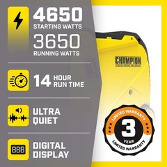 201154R- Champion 4650W Inverter with CO Shield® – REFURBISHED