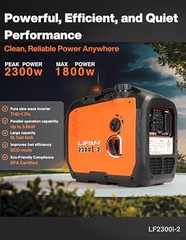 2300W Gasoline Inverter Generator – Portable, Quiet & Fuel-Efficient LF2300i-2
