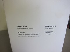 Patriot Power Sidekick 300w Solar Generator Includes 4Patriots 40w Panel Charger
