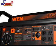 14,500-W Portable Tri Fuel Gas Powered Generator Electric Start CO Sensor