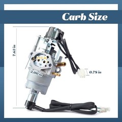 XP13000EH Dual Fuel Generator Carburetor Kit with 3Pcs Gaskets Compatible with
