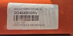 Generac 0G46490SRV Ignition Module Genuine Generac 2.4L replacement parts