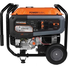 GENERAC Portable Generator,Gasoline,Electric,Recoil Start,120/240V AC: GPS7715
