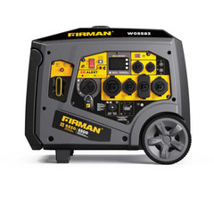Firman 6850/5500W Gas Portable Generator 120V CO Alert Recoil Start W05583