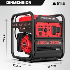 PowerSmart 4400W Generator for Camping, RV & Power Outage