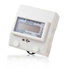 2 Phase Electrical Meter for US systems up to 100A and up to 1/2″ Wire #4