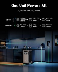 Anker SOLIX F3800 Power Station with F3800 Expansion Battery & 400W Solar Panel