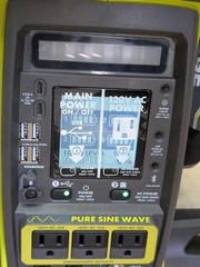 Ryobi RYi1802BTVNM, 40V – 3000W Power Station WITH 4 – EDGE 8Ah BATTERIES!