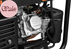 WEN 4750W Dual Fuel Portable Generator Electric Start Wheel Kit 120V 240V