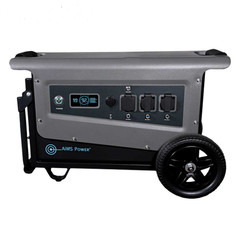 AIMS Power 3.1 KWH 30 AMP Portable Solar Generator Lithium Battery Backup
