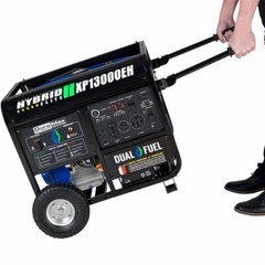 DuroMax XP13000EH 13,000-W Portable Hybrid Dual Fuel Generator w/ Electric Start