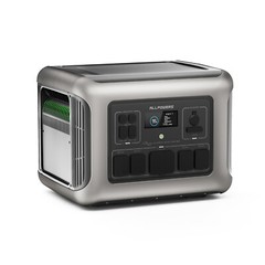 ALLPOWERS 2500W Portable Power Station with 2X Mono flexible 100W Solar Panels