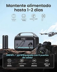 DaranEner NEO300 Portable Power Station 288Wh 350W LiFePO4 USB-C 110V