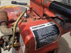 Sears Power Plant 1800W Portable Gasoline Generator 0.75 gal Red/Black