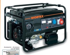 Gasoline Power Generator Electrogen Group 4T 420cc 6.5kW 14HP WORTEX