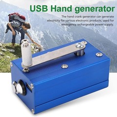 Hand Crank Generator Super Capacitor Portable Mechanical Emergency Power