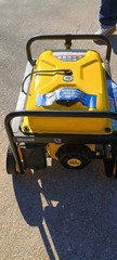 Champion Portable Generator 4450W Start 3550W Run Gasoline 120V Yellow Steel