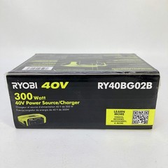 New Ryobi 40V 300-Watt Portable Battery Inverter Power Source RY40BG02