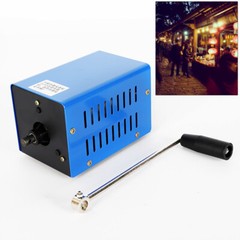Portable Hand Manual Crank 20W Emergency Power Generator Electric USB Charger US